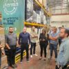 צוות האשכול במפגש עבודה מקצועי עם צוות עיריית חריש
