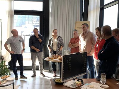 הדלקת נר חמישי עם ראשי הרשויות באשכול