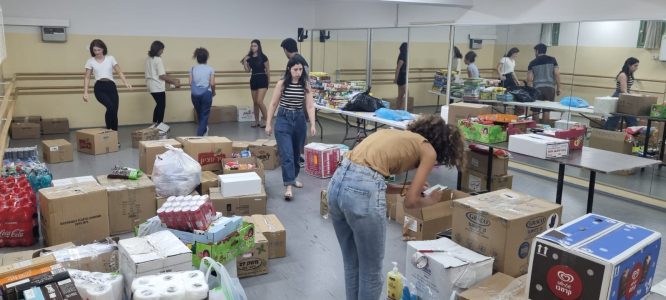 חמל איסוף ציוד של תושבי חוף כרמל