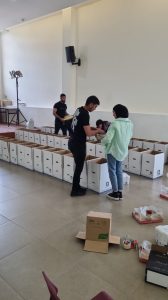 פורדיס מארגנת סלי מזון למשפחות נזקקות