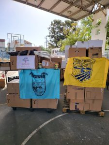 תרומות מבנימינה גבעת עדה לתושבי שדרות